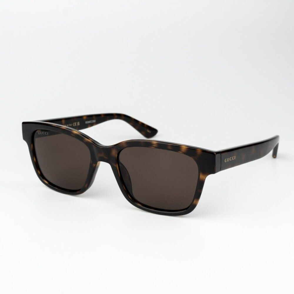 NEW Gucci GG1716S 002 Havana Brown Square Unisex Sunglasses